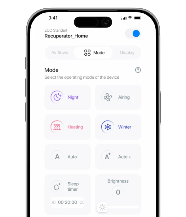PRANA-App: automatisiert die Lüftung nach Luftfeuchtigkeit, CO₂ und VOC