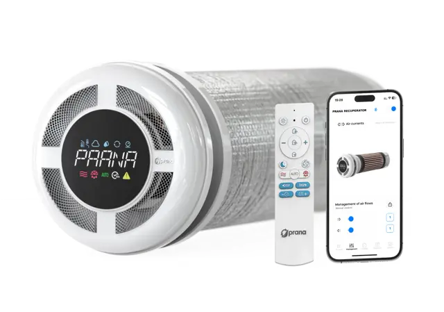 Prana Nordic – Mini FTX ventilationsenhet